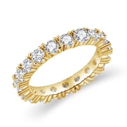 Ekopdee Luxury Band Zircon Rings For Women Eternity Promise CZ Crystal Finger Ring Engagement Wedding Jewelry Hot Sale Love Gift