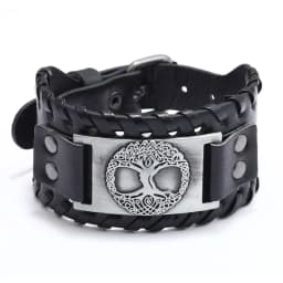 Trendy Viking Bracelet Nordic Rune Compass God Bird Charm Men's Bracelet New Fashion Leather Woven Jewelry Accessorie Party Gift