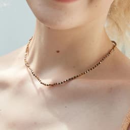 ZMZY Vintage Unique New Natural Stones Simple Choker Necklaces Women Beaded Collar Necklace Designer Jewelry Bijoux