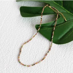 ZMZY Vintage Unique New Natural Stones Simple Choker Necklaces Women Beaded Collar Necklace Designer Jewelry Bijoux