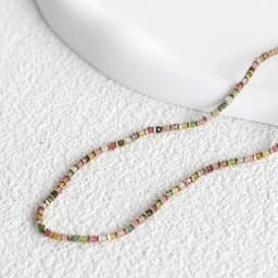 ZMZY Vintage Unique New Natural Stones Simple Choker Necklaces Women Beaded Collar Necklace Designer Jewelry Bijoux