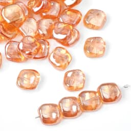 20PCS 11mm Corrugated AB Shiny Glass Beads For DIY Bracelet Accessory Earrings Jewelry Making Supplies Irregular Crystal Beads