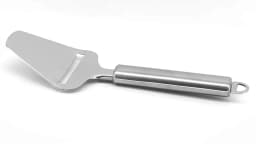 LMETJMA Stainless Steel Cheese Slicer Heavy Duty Plane Cheese Cutter Non-Stick Cheese Slicer Knife Server KC0331