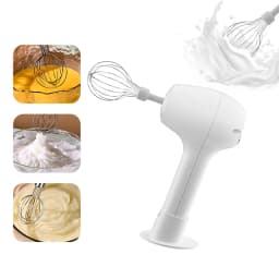 Wireless Portable Electric Food Mixer Automatic Whisk Dough Egg Beater Baking Cake Cream Whipper Kitchen Tool