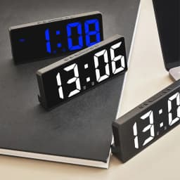 Creative Number Clock Color Nightlight Temperature Calendar Alarm Clock LED Large Number Electronic Clock Backlight Home Decor