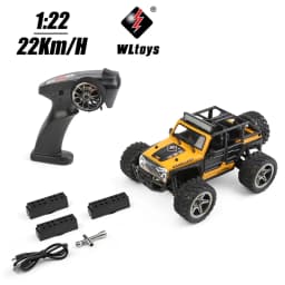Wltoys RC 1/28 30Km/H 284131 K989 With Upgrade LCD Remote Control High Speed Racing Mosquito 2.4GHz Off-Road RTR Rally Drift Car