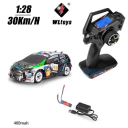 Wltoys RC 1/28 30Km/H 284131 K989 With Upgrade LCD Remote Control High Speed Racing Mosquito 2.4GHz Off-Road RTR Rally Drift Car