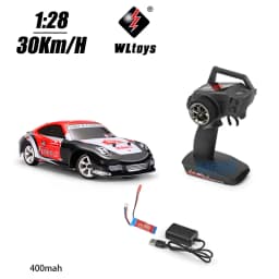 Wltoys RC 1/28 30Km/H 284131 K989 With Upgrade LCD Remote Control High Speed Racing Mosquito 2.4GHz Off-Road RTR Rally Drift Car