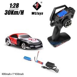 Wltoys RC 1/28 30Km/H 284131 K989 With Upgrade LCD Remote Control High Speed Racing Mosquito 2.4GHz Off-Road RTR Rally Drift Car