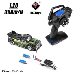 Wltoys RC 1/28 30Km/H 284131 K989 With Upgrade LCD Remote Control High Speed Racing Mosquito 2.4GHz Off-Road RTR Rally Drift Car