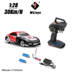 Wltoys RC 1/28 30Km/H 284131 K989 With Upgrade LCD Remote Control High Speed Racing Mosquito 2.4GHz Off-Road RTR Rally Drift Car