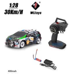 Wltoys RC 1/28 30Km/H 284131 K989 With Upgrade LCD Remote Control High Speed Racing Mosquito 2.4GHz Off-Road RTR Rally Drift Car