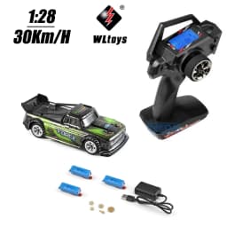 Wltoys RC 1/28 30Km/H 284131 K989 With Upgrade LCD Remote Control High Speed Racing Mosquito 2.4GHz Off-Road RTR Rally Drift Car