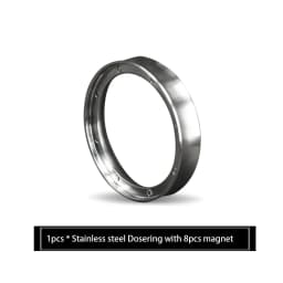 51/53/57.5/58/58.35mm Stainless Steel Intelligent Dosing Ring Brewing Bowl Coffee Powder For Espresso Barista Funnel Portafilter