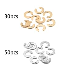 26/50pcs Stainless Steel Gold A-Z Letter Pendant Alphabet Charms Women Bracelet Earring For DIY Jewelry Pendant Making Supplies