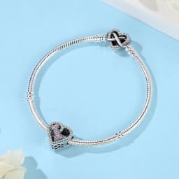 Original 925 Sterling Silver Charms Dog Cat Paw Print Love Pendant Beads Fit Brand Bracelet Necklaces Diy Jewelry For Women