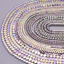 New color Natural Stone Hematite Beads Heart square Round disc Loose Spacer beads For Jewelry Making DIY