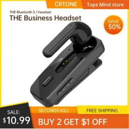 Mni Business Headset Bluetooth 5.1 Earphone Wireless Headphone Earbuds Driving Handsfree Phone Headset Fone Sem Fio Auricolari