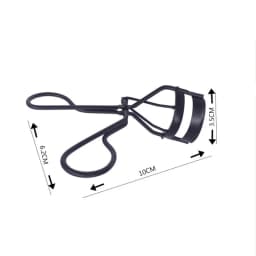 1pc Black/Silver Curling Eyelash Curler Stainless Steel Eyes Makeup Eyelash Curler Clips Curling Eyelashes Cosmetic Beauty Tools