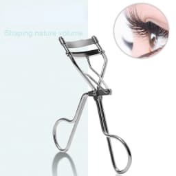 1pc Black/Silver Curling Eyelash Curler Stainless Steel Eyes Makeup Eyelash Curler Clips Curling Eyelashes Cosmetic Beauty Tools