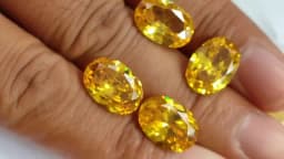 Large Beautiful Yellow 13x18mm Unheated Yellow Sapphire Gem Oval Shape Natural Loose Gemstone Jewelry