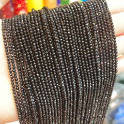 Wholesale 2/3/4mm Natural Stone Amethyst Tiger Eye Tourmaline Zircon Cut Angle Spacing Beads DIY Men's And Women's Bracelet