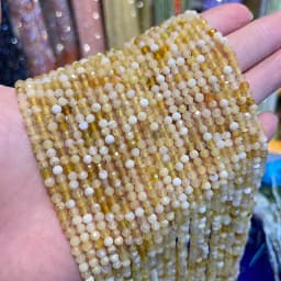 Wholesale 2/3/4mm Natural Stone Amethyst Tiger Eye Tourmaline Zircon Cut Angle Spacing Beads DIY Men's And Women's Bracelet
