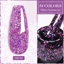 Mtssii Dried Flower Gel Nail Polish Natural Flower Fairy Series Semi Permanent Soak Off UV Nail Gel Painting Nail Art Varnishes