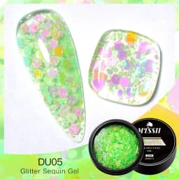 Mtssii Dried Flower Gel Nail Polish Natural Flower Fairy Series Semi Permanent Soak Off UV Nail Gel Painting Nail Art Varnishes