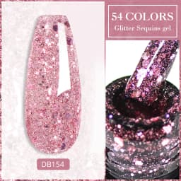 Mtssii Dried Flower Gel Nail Polish Natural Flower Fairy Series Semi Permanent Soak Off UV Nail Gel Painting Nail Art Varnishes