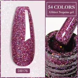 Mtssii Dried Flower Gel Nail Polish Natural Flower Fairy Series Semi Permanent Soak Off UV Nail Gel Painting Nail Art Varnishes