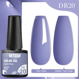 Mtssii Dried Flower Gel Nail Polish Natural Flower Fairy Series Semi Permanent Soak Off UV Nail Gel Painting Nail Art Varnishes