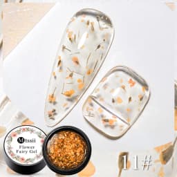 Mtssii Dried Flower Gel Nail Polish Natural Flower Fairy Series Semi Permanent Soak Off UV Nail Gel Painting Nail Art Varnishes