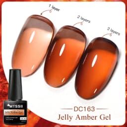 Mtssii Dried Flower Gel Nail Polish Natural Flower Fairy Series Semi Permanent Soak Off UV Nail Gel Painting Nail Art Varnishes