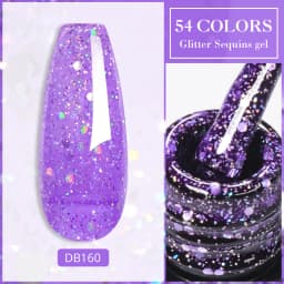 Mtssii Dried Flower Gel Nail Polish Natural Flower Fairy Series Semi Permanent Soak Off UV Nail Gel Painting Nail Art Varnishes