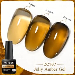 Mtssii Dried Flower Gel Nail Polish Natural Flower Fairy Series Semi Permanent Soak Off UV Nail Gel Painting Nail Art Varnishes
