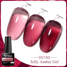 Mtssii Dried Flower Gel Nail Polish Natural Flower Fairy Series Semi Permanent Soak Off UV Nail Gel Painting Nail Art Varnishes