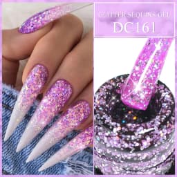 Mtssii Dried Flower Gel Nail Polish Natural Flower Fairy Series Semi Permanent Soak Off UV Nail Gel Painting Nail Art Varnishes
