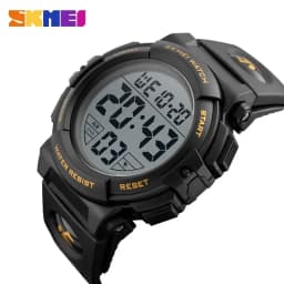 SKMEI 1258 Men Multifunction Watches Military 5Bar Waterproof Digital Watch Relogio Masculino Fashion Outdoor Sport Watch
