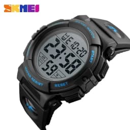 SKMEI 1258 Men Multifunction Watches Military 5Bar Waterproof Digital Watch Relogio Masculino Fashion Outdoor Sport Watch