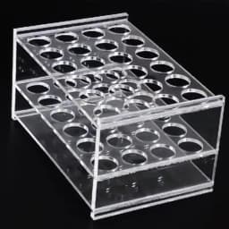 0.2/0.5/1.5/2/5/7/10/15/20/25/50/100ml 24/48/40/96 Holes Storage Plate Organic Glass PMMA Laboratory Centrifuge Tube Rack Holder