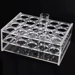 0.2/0.5/1.5/2/5/7/10/15/20/25/50/100ml 24/48/40/96 Holes Storage Plate Organic Glass PMMA Laboratory Centrifuge Tube Rack Holder