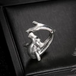 Vintage Shark Statement Rings For Men Women Adjustable Open Mouth Ring Jewelry Gift For Friends