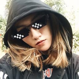 2Pcs Mosaic Sunglasses Cool Party Vintage Shades Eyewear For Men Pixelated Sunglasses Funny Women Glasses
