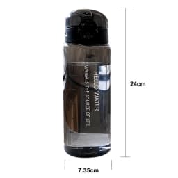780Ml Water Bottle With Bounce Cover Leak Proof Sports Drinkware Strap Reusable Portable Water Bottle For Kid Women Fitness Gift