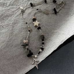 Korean Fashion Cow Star Pendant Necklace Punk Aesthetic Red Necklace For Women Y2K Choker Accessories Vintage Charm Jewelry