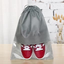5/10PCS Travel Shoe Bags Portable Shoes Bag with Drawstring Non-Woven Fabric Shoe Storage Bags Dustproof Clothes Shoe Organizer