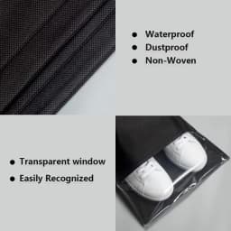 5/10PCS Travel Shoe Bags Portable Shoes Bag with Drawstring Non-Woven Fabric Shoe Storage Bags Dustproof Clothes Shoe Organizer