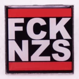 FCKNZS Enamel Pin AntiFa Brooch Jewelry Backpack Decorate