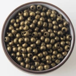 Jewelry Findings Diy Metal Beads Gold Color/Rhodium/Bronze Tone Smooth Ball Spacer Beads For Jewelry Making 2/2.5/3/4/5/6/8/10mm